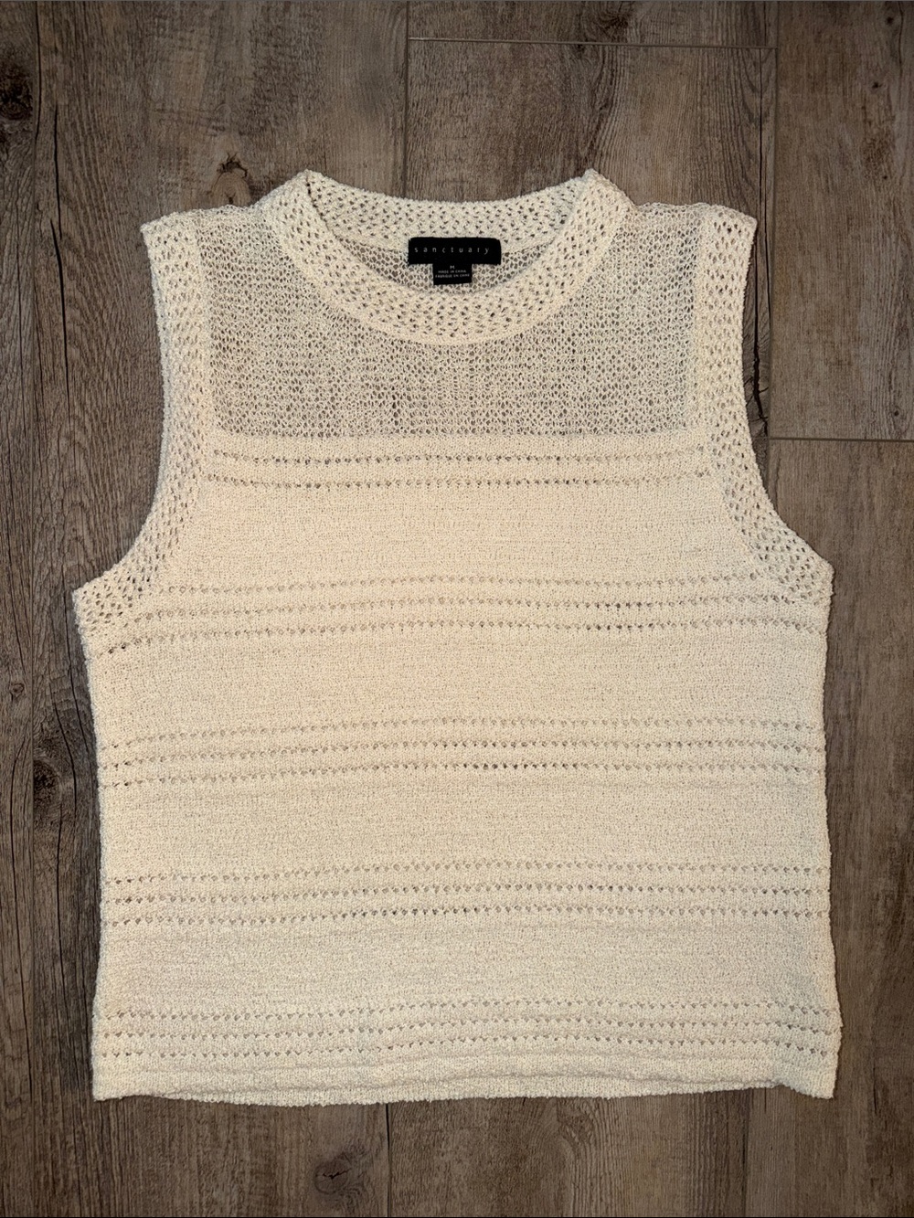 Sanctuary Waves of Summer Stitched Sweater Tank